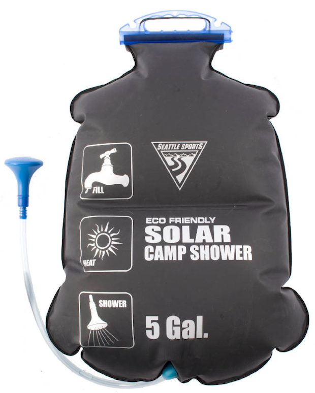 Solar shower from Seattle Sports
