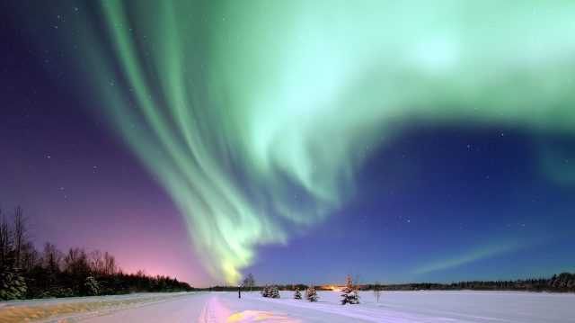 The magical sight of Aurora Borealis