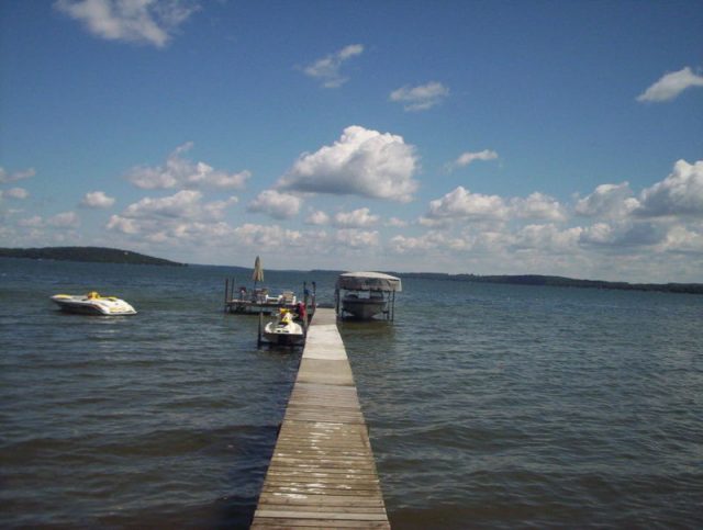 Green Lake, Wisconsin, from the west end