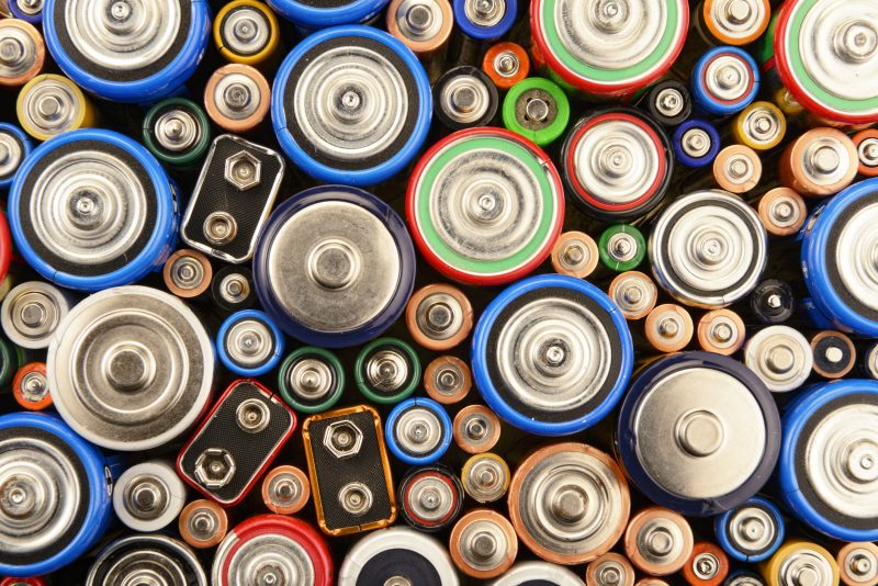 Store a variety of different kinds of batteries