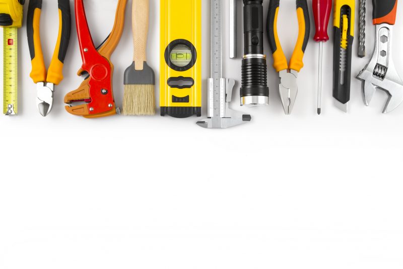 Keep a selection of hand tools