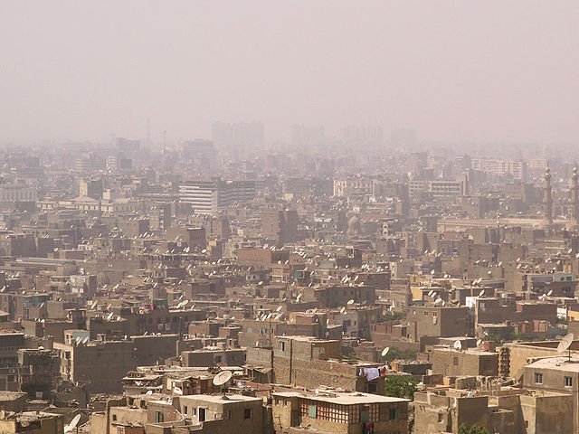 Smog in Cairo. Author: Sturm58 CC BY-SA 3.0