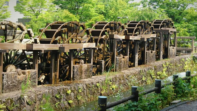 Water wheels – consistent supply of energy
