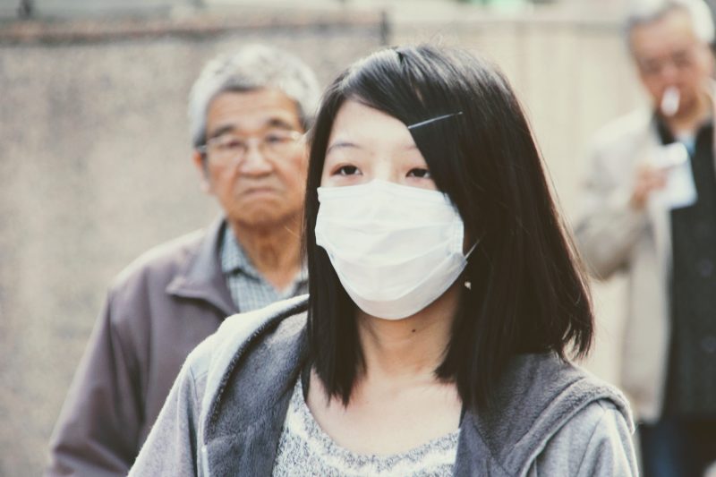 Wearing an N95 facemask will protect you from inhaling particles in the air