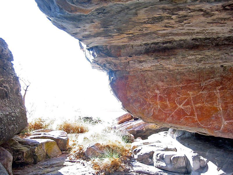 The Ubirr Aboriginal rock art site – Author: Thomas Schoch – CC BY-SA 2.5