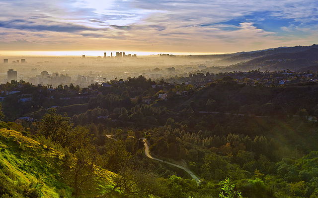 View of Hollywood from Griffith Observatory. Author: Boqiang Liao - CC BY-SA 2.0