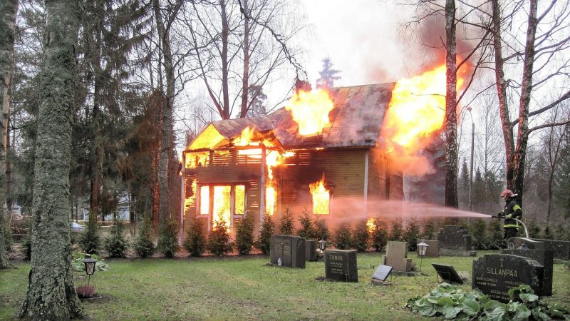 Never underestimate the danger of a house fire