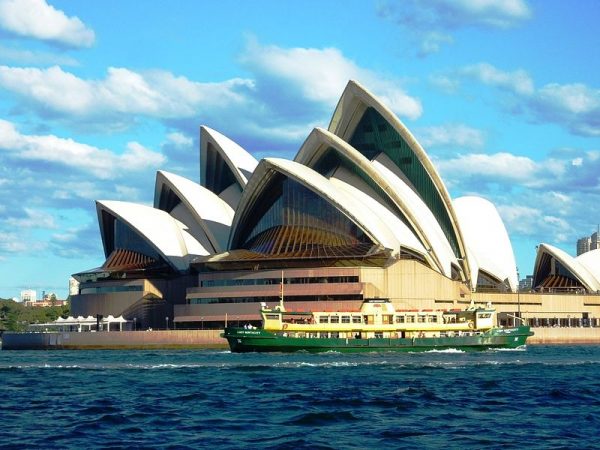 Sydney Opera House/ Author – John Hill – CC BY-SA 4.0