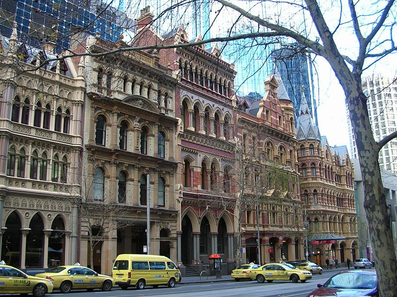 Melbourne’s Collins Street architecture – Author: Mary Myla Andamon – CC-BY 2.0