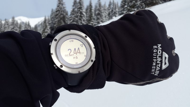 A tracker designed for the needs of a hiker