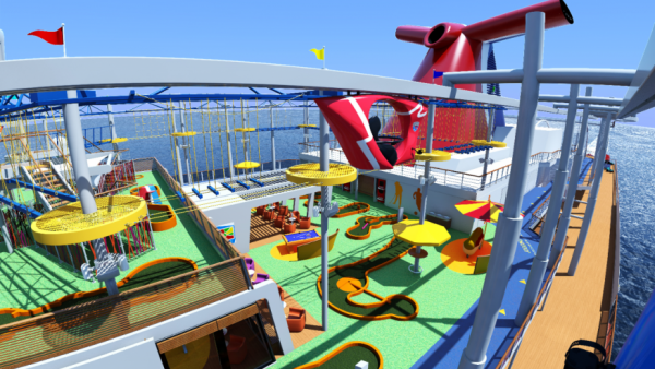 Who says Roller coasters are only for land babies? The Skyride will have you whooping and screaming around a roller coaster ride of a lifetime in the middle of the ocean!