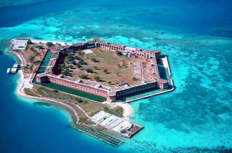 Dry Tortugas National Park is a great example of a park that can only take so much tourism per year.