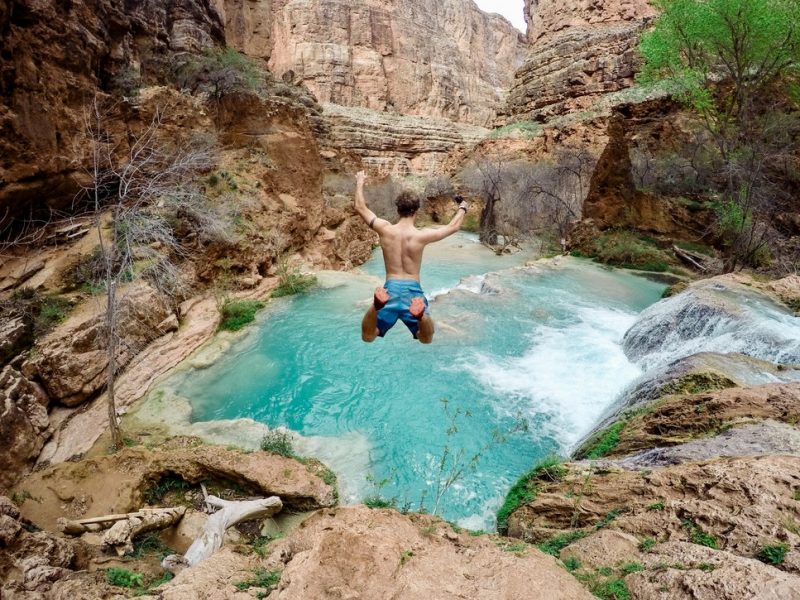 Looking for hot springs takes you to some pretty impressive places.