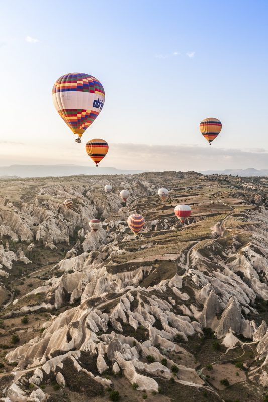 Balloons over Göreme, Turkey