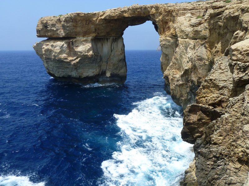 Azure Window, Malta.