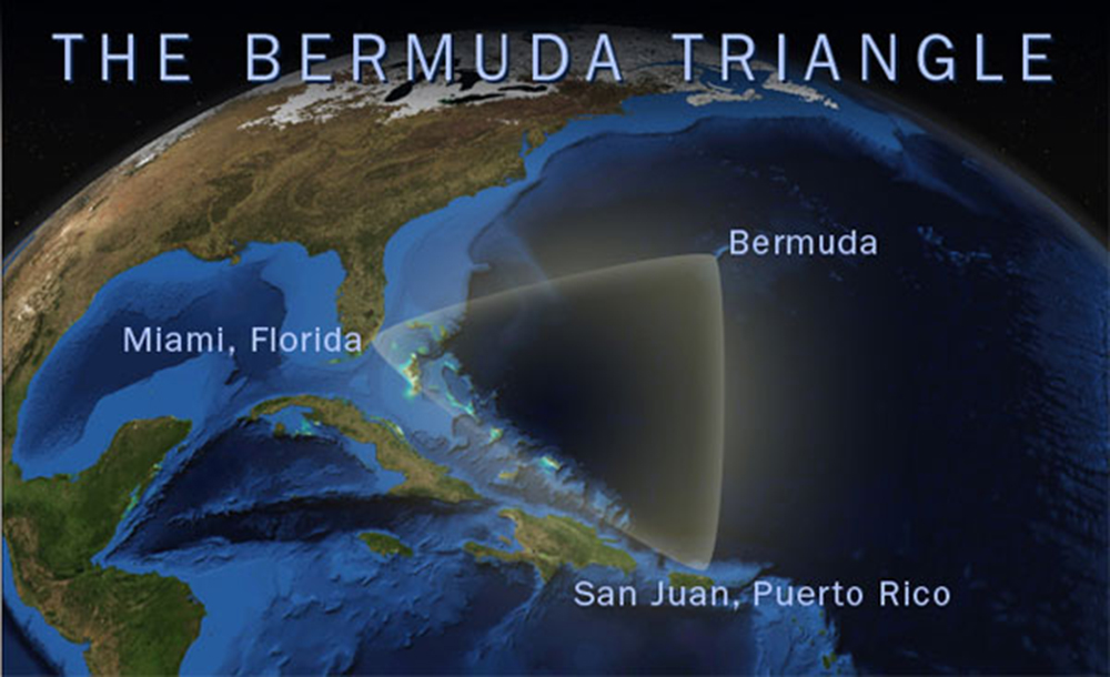 The Bermuda Triangle - Author:  NOAA's National Ocean Service - CC BY 2.0