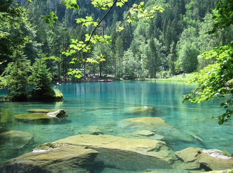 Blausee in Berner Oberland – Author: Adrian Michael – CC BY-SA 3.0