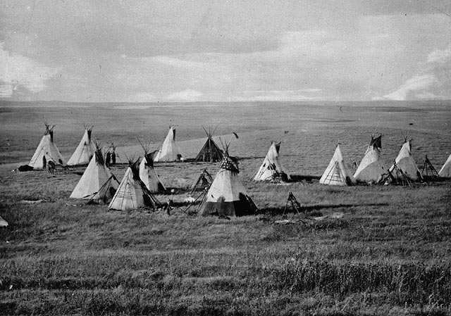 A Crow Camp in 1871