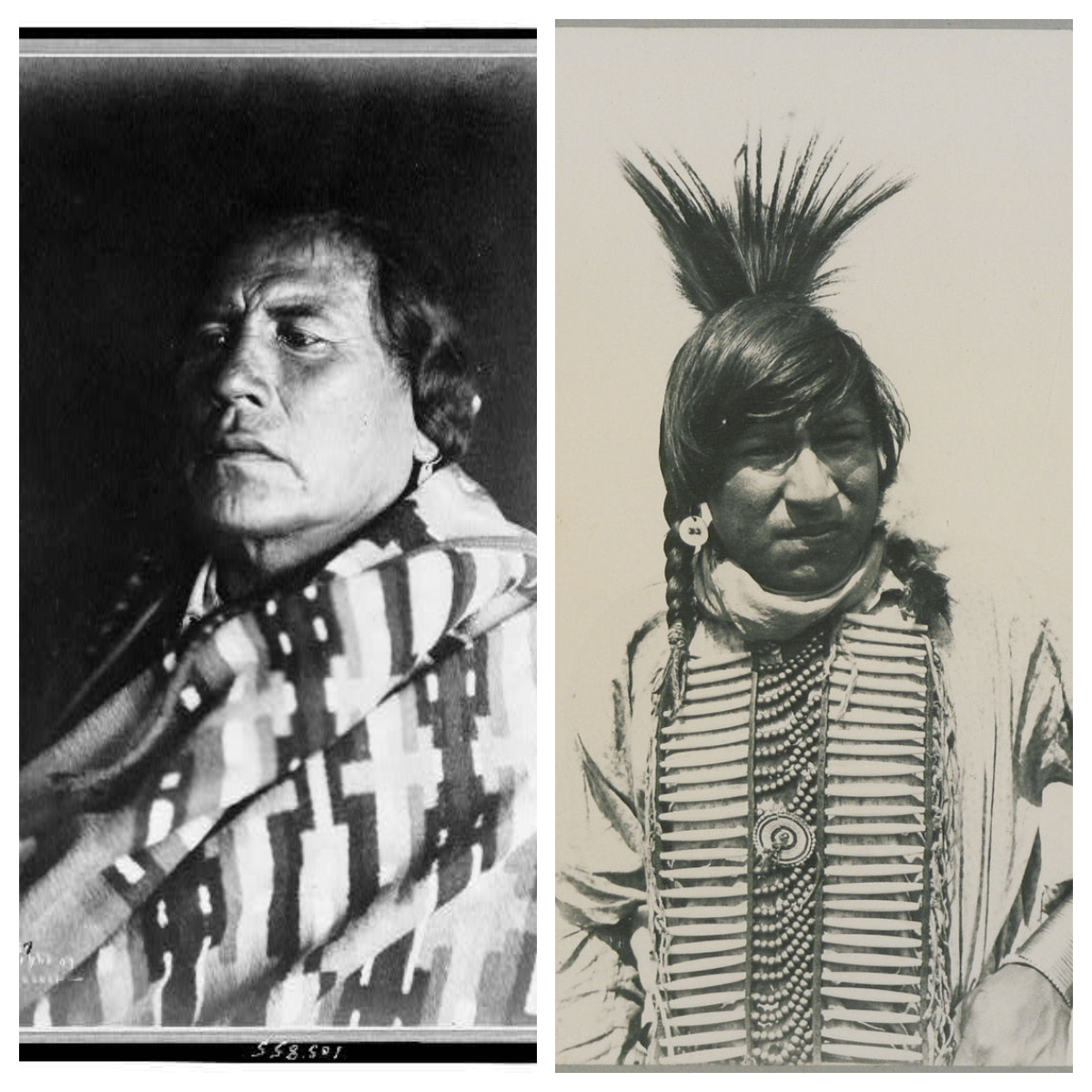 Original photographs of Crow Indians