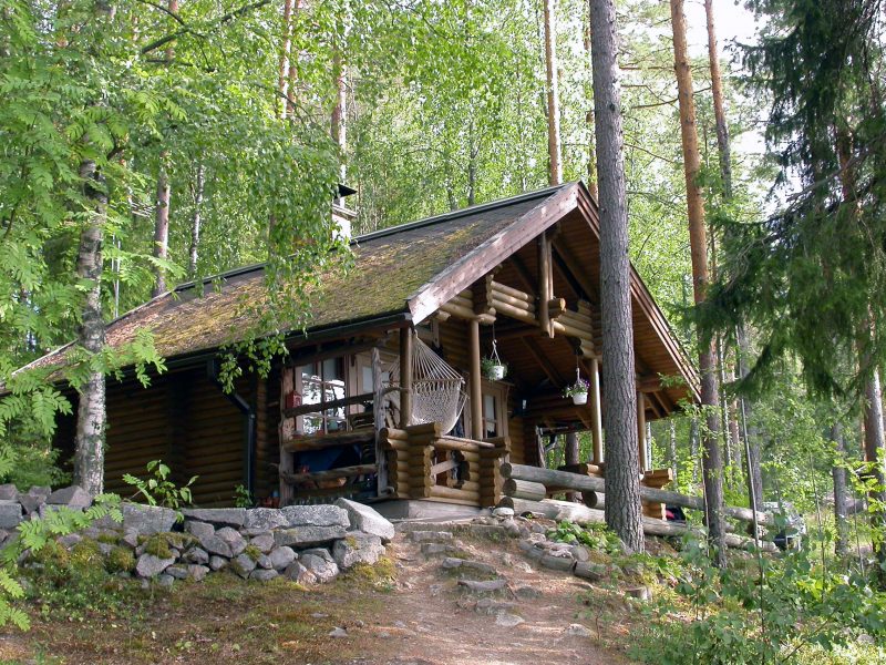 A log cabin in the forest could be a good example of a bug out location.