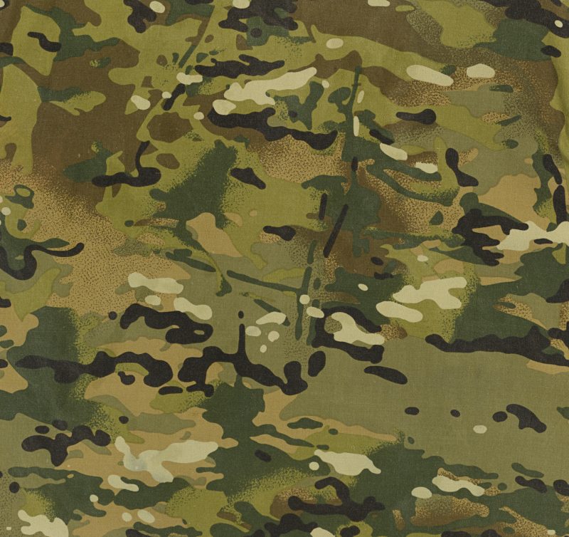 Green Military Camo is a classic, but only in the right environment.