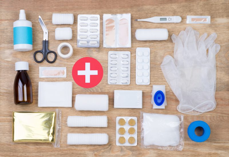 Invest in first aid equipment