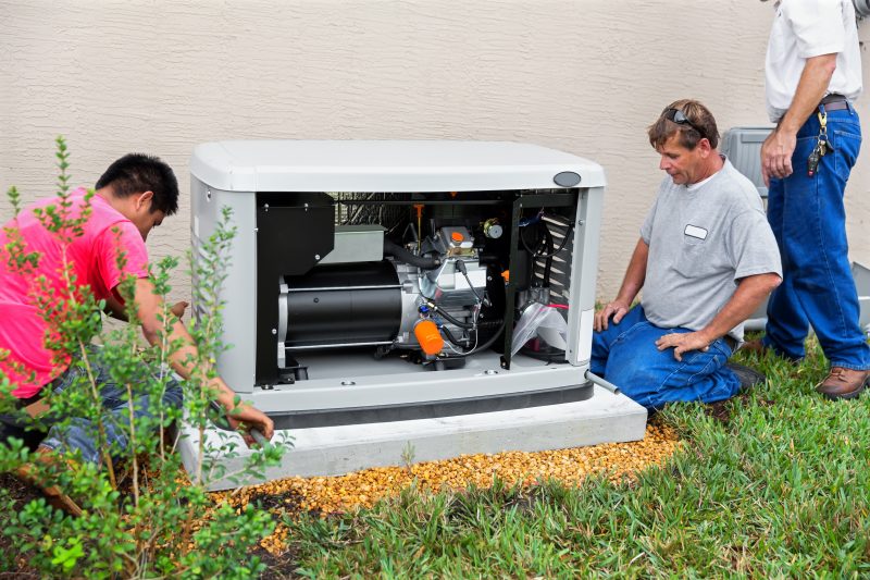 Install a whole house emergency generator