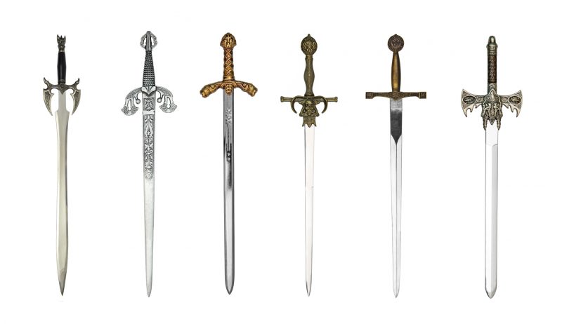 Medieval swords are gaining popularity in the survival community