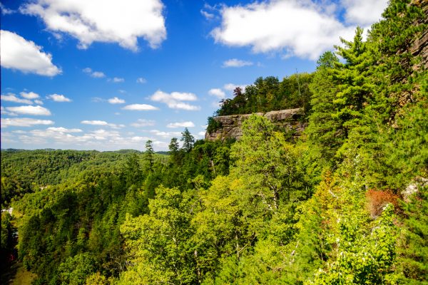 Lovers Leap in Natural Bridge State Park, Kentucky.