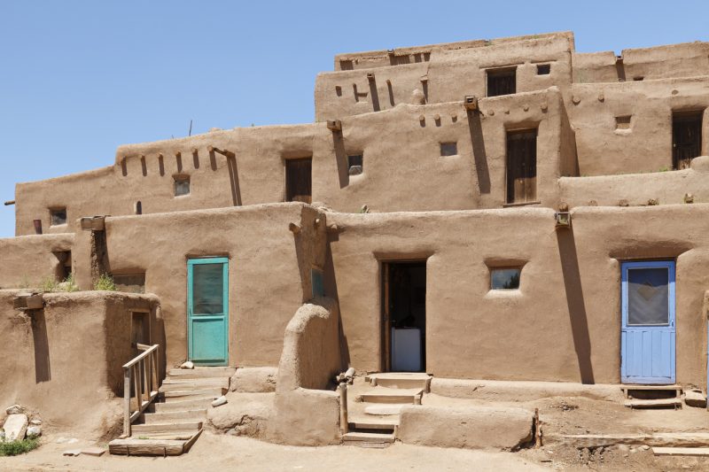 Pueblo architecture, Taos, New Mexico