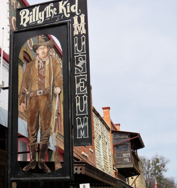 Hico, Texas, USA, — February 15, 2019: A Billy the Kid museum presents its case that the Wild West outlaw spent his latter years in Hico, after allegedly being mortally shot in New Mexico, as Ollie L. “Brushy Bill” Roberts.