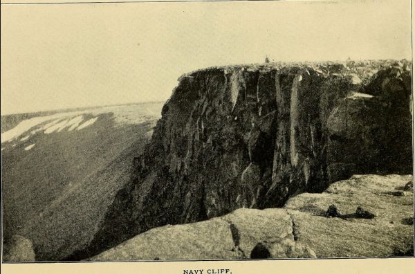 Navy Cliff in Independence Fjord