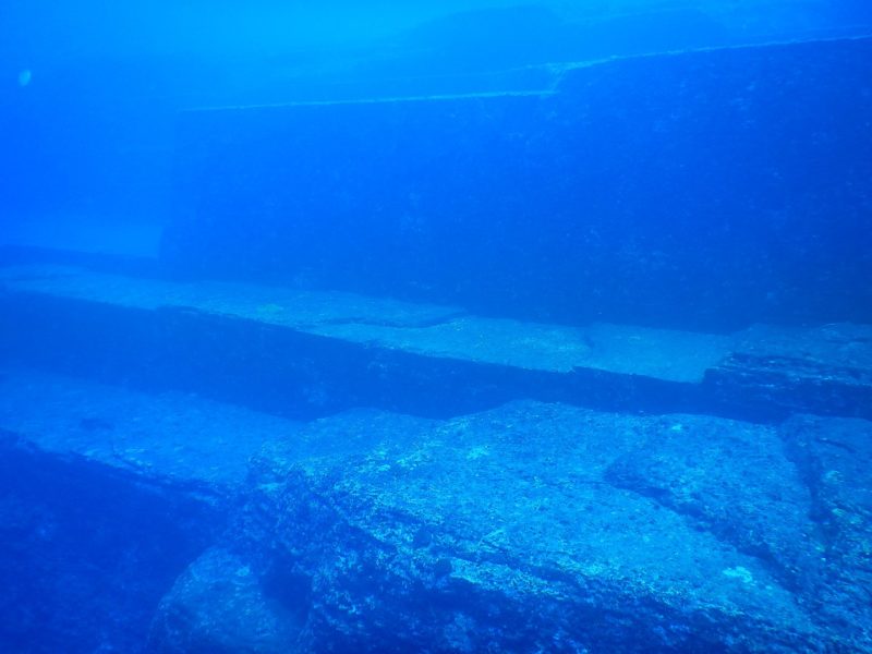 Japan's Yonaguni Monument is one of the more mysterious dive sights in the world 