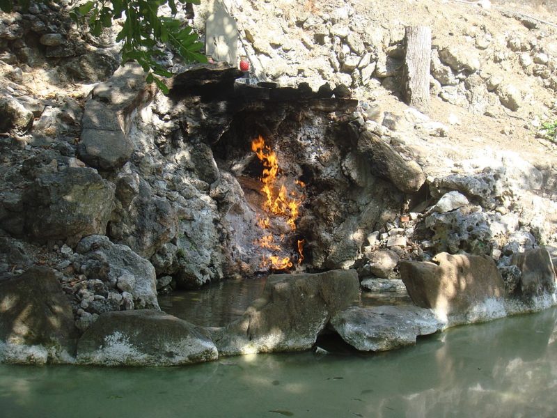 A cave fire is not necessarily the best idea 