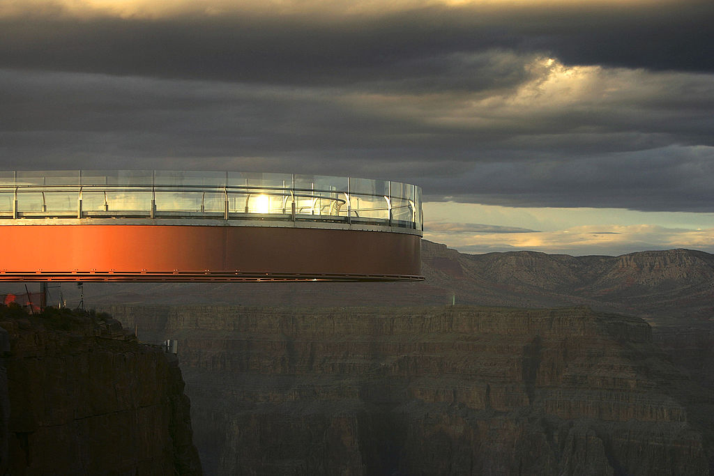 The Grand Canyon Skywalk offers spectacular views