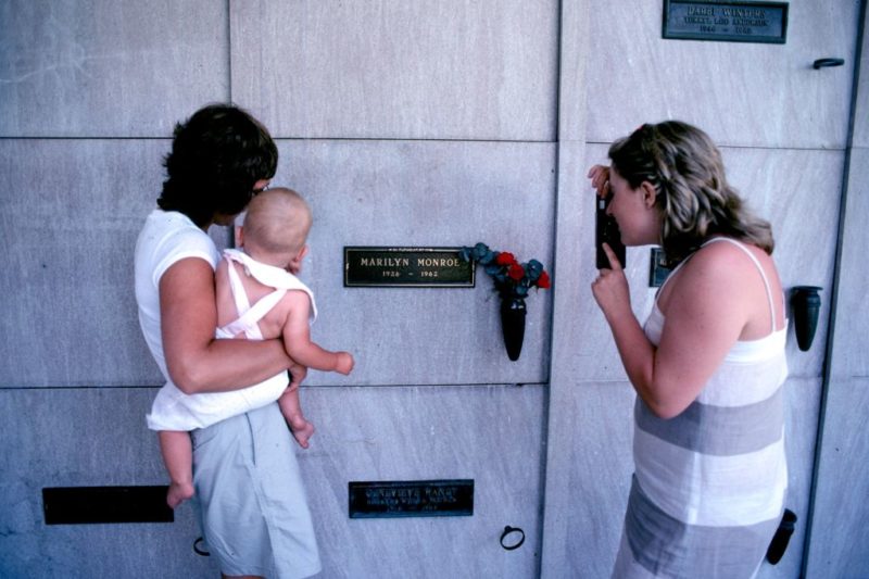 Marilyn Monroe's final resting place draws a high number of visitors each year