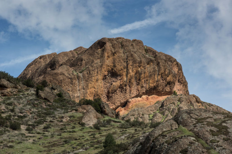 Pinnacles National Park features stunning rock formations created by an extinct volcano 