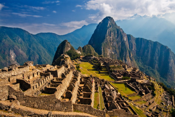 The aerial views of Machu Picchu are stunning 