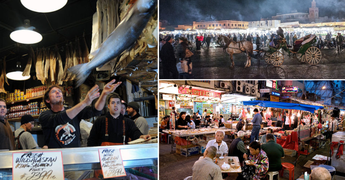 The Best OpenAir Markets in the World Give An Immediate Dose Of