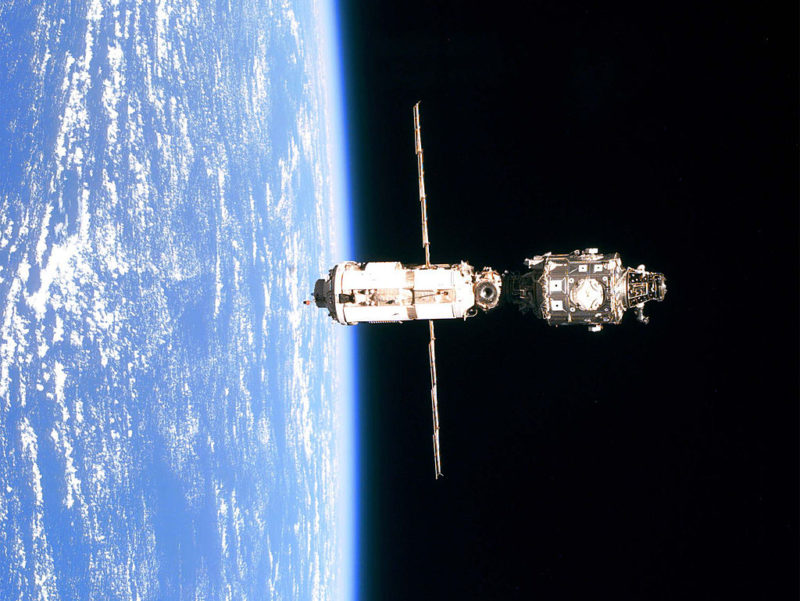 International Space Station (ISS) in orbit