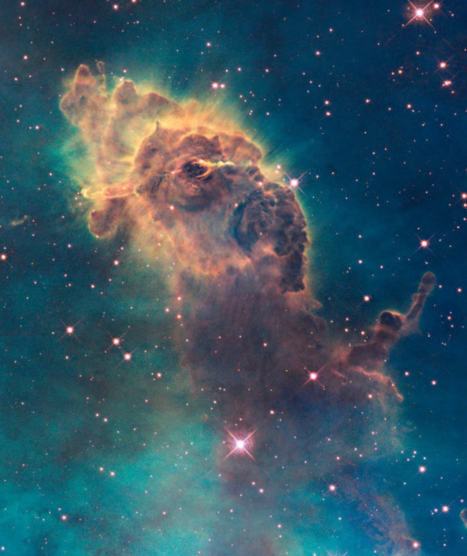View of the Carina Nebula